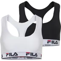 FILA Behå knallröd / svart / vit / off-white