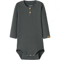 Name it Body l/ä - Rib - NbmToppers - Urban Chic - - 50 - Body L/Ä