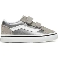 Vans Sneakers Old Skool V METALLIC SILVER flickor - Silver - 25