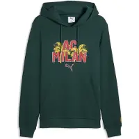 Puma Milan Luvtröja FtblCulture - Grön/Gul/Röd - , storlek Large