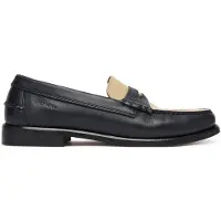 Tommy Hilfiger Leather Debossed Logo Loafers