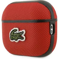 Lacoste AirPods Pro 2 Petit Pique Croc Logo Patch Fodral - Röd
