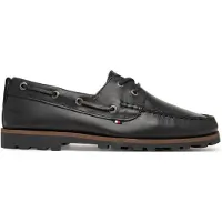 Tommy Hilfiger Leather Cleat Lightweight Boat Shoes