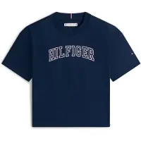 Tommy Hilfiger Logo Jersey Crew Neck T-Shirt