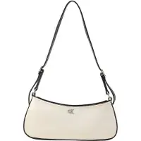 Calvin Klein Cotton Canvas Shoulder Bag