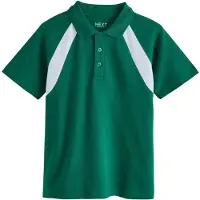 Next T-shirt smaragd / vit