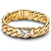 Pandora Timeless guld-platerad ring 164386C01-64