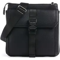 Armani Exchange för män. XM002568AF22537MC105 Axelremsväska Fabric svart (OSFA), Casual, Polyester