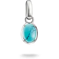 Thomas Sabo Charm Club turkos födelsesten berlock CC1340-404-17