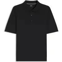 BOSS Knit polo in virgin wool