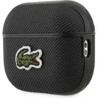 Lacoste AirPods Pro 2 Petit Pique Croc Logo Patch Fodral - Svart