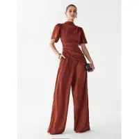 Willa Jumpsuit 'PIKA' rostbrun