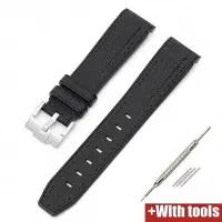 Freesh Silikonrem för Swatch X Omega Moonswatch för Rolex 20 mm 22 mm Mjuk Vattentät Böjd Byt ut klockarmband för män kvinnor 20mm