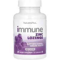 NaturesPlus Immune Zink Pastiller, Bär, Pastiller 60 Tabletter