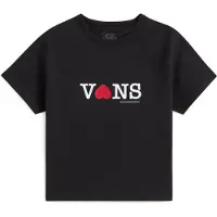 Vans T-shirt 'Souvenir' knallröd / svart / vit
