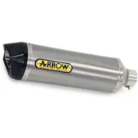 Arrow Race-tech Titanium With Carbon End Cap Ktm 790 Duke ´18-20 Icke-godkänd Ljuddämpare
