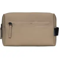 Rains 2 Zip Wash Bag W3 Beige
