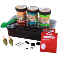 Berkley Powerbait Trout Starter Kit Plastmaskar
