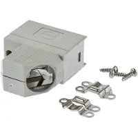 Harting 09 67 009 0573 09670090573 Antal poler: 9 Plast 45 ° Grå 1 st