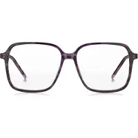 HUGO Violet-horn optical frames with temple logo