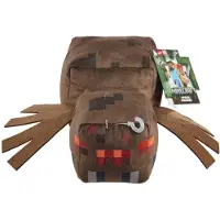 Minecraft Spindel Plush Karaktär, 8-tums Samlardocka Inspirerad av Spelet
