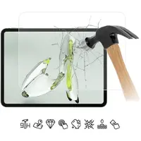 Mtp Products OnePlus Pad Go 2/Oppo Pad Air5 Skärmskydd av härdat glas - 9H - Case Friendly - Genomskinlig