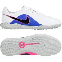 Nike Tiempo Maestro Club TF Attack - Vit/Svart/Blå/Pink Blast Barn - Turf (TF), storlek 38