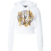 Versace Jeans Couture Sweatshirt guld / svart / vit