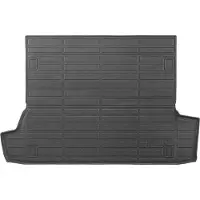 Vevor Lastmatta Kompatibel med Toyota 4Runner 7-sitsig 2010-2024 utan glidbricka, Precision Fit Bagagematta för SUV:ar, TPE Bagageskydd, Svart (1 ST)