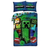 Halantex Minecraft Påslakan