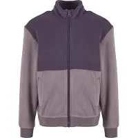 Urban Classics Colour Block Polar Fleece Sweatshirt Med Dragkedja