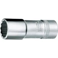 Gedore Hylsnyckel D19L 6145640; 1/2''; 30 mm