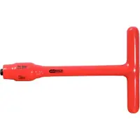 Ks Tools 3/8 fast inställd T-grepp-momentbegränsare med skyddsisolering, 25 Nm 117.3808