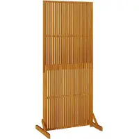 vidaXL Avskildhetsskydd inomhus/utomhus 180,5 cm massivt akaciaträ