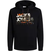Jack & Jones Luke Sweat Hood Svart