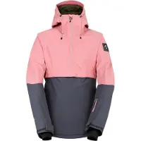 Dare 2b Snowburst Overhead skidjacka för damer/kvinnor (Dusty Rose/Ebony Grey)