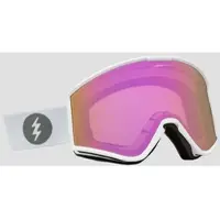 Electric EK1 Matte White Goggle pink chrome