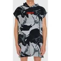 FCS Towel Surf Poncho camo/black