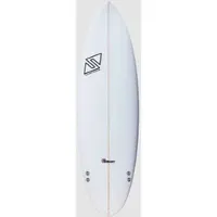 TwinsBros Dinghy FCS2 Surfbräda white, 6'2