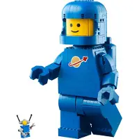 LEGO Up-Scaled Blue Astronaut Minifigure