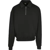 Urban Classics Shirt Collar Tröja Med Halv Dragkedja