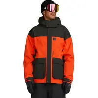 Volcom - Skidjackor - Kleveland Jacket Orange Shock för Unisex - Storlek L