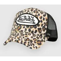 Von Dutch Cheetah Trucker Cap, brun