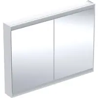 Geberit Spegelskåp ONE 2 dörrar 90x120x15 cm vit