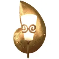 Holländer Vägglampa RIFUGIO, dimbar, Mässing / guld, Vardagsrum / matsal, Metall, Modern, Vägglampa, vägglampa inomhus