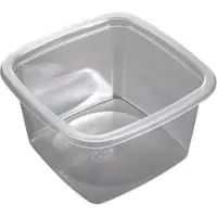 Færch Bricka M40-57 350 ml 102x102x57 mm APET klar, 520 st/fp
