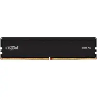 Crucial Pro - DDR5 - modul - 16 GB - DIMM 288-pin låg - 5600 MT/s / PC5-44800 - CL46 - 1.1 V - ej buffrad - on-die ECC - mattsvart