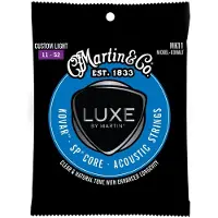 Martin strings MK11 Luxe Kovar SP Core Acoustic Strings Custom Light 11-52