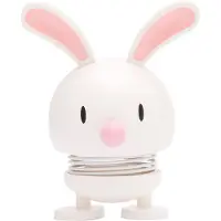 Hoptimist Baby Bunny - 9 cm - Vit - - One Size - Prydnadsfigur
