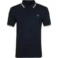 Fred perry Polo arinblå Vit örkblå Blå Storlek